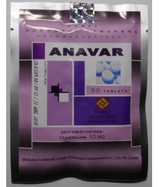 ANAVAR 50 tabs x 10mg Oxandrolone"