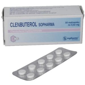 Clenbuterol Bulgaria Sopharma 50x0,02
