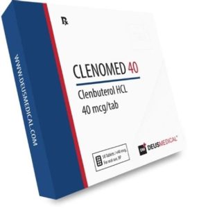 Clenbuterol Deus Medical CLENOMED 40