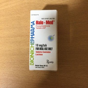 Halo-Med (Fluoxymesterone 10mg/tab, 120tabs/