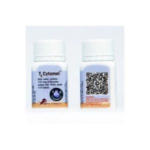 LA pharma cytomel levitroxyn sodium 100tab 50mcg