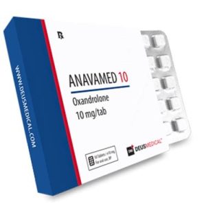 Oxandrolone Deus Medical ANAVAMED 10