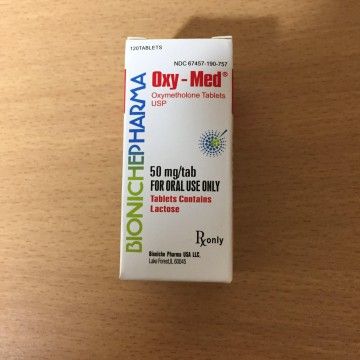 Oxy-Med (Oxymetholone 50mg/tab, 120tabs/