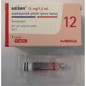 SAIZEN 36ui Turkey 1 cartridge x 12mg Somatropin