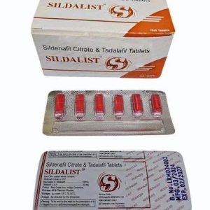sildalist  100mg sidenafil+20mg tadafil mix 10 tabs