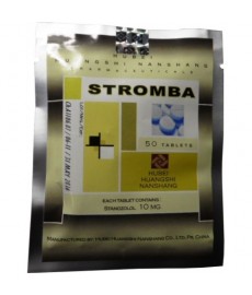 STROMBA 50 tabs x 10mg Stanozolol"