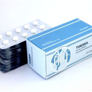 B.M. Pharma Turobol (4-chlorohydromethyl-testosterone) 100tb x 10mg