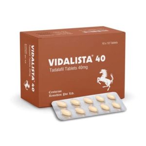 vidalista 40: Cialis 40mg tadalafil citrate, 10tabs